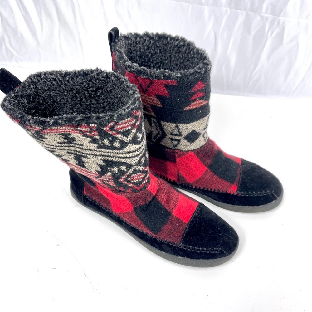 Madden Girl Buffalo Plaid Boots